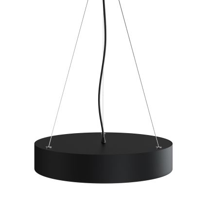 Підвісна люстра CLEO 3xE27/24W/230V діаметр 40 см чорний