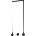 Підвісна люстра COLM 3xGU10/30W/230V чорний