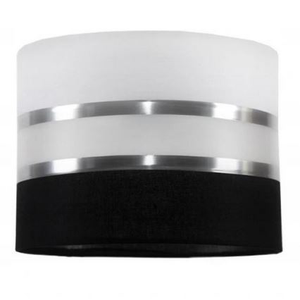 Підвісна люстра CORAL 3xE27/60W/230V чорно-білий