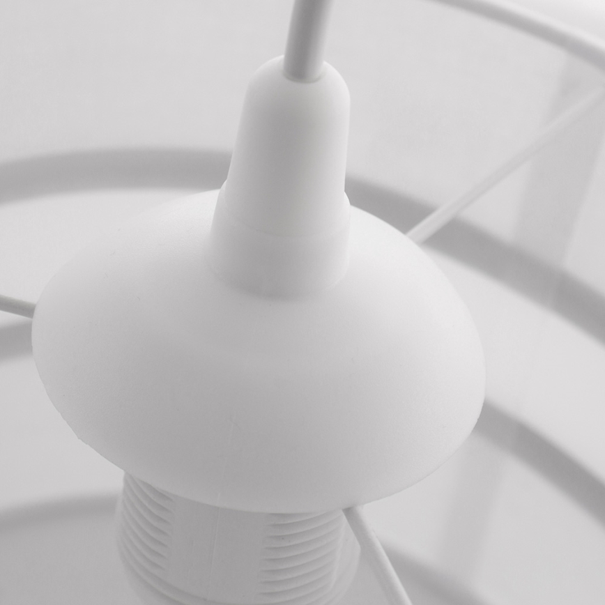 Підвісна люстра CORAL S 1xE27/60W/230V білий