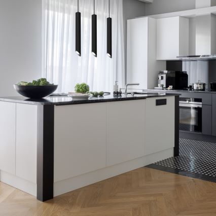 Підвісна люстра CORTE 3xGU10/8W/230V чорний