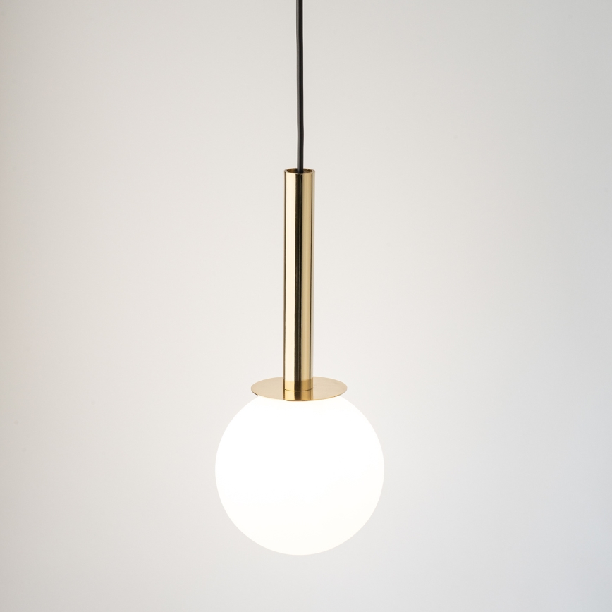 Підвісна люстра DAISY 1xG9/12W/230V діаметр 14 см золотий/чорний/білий