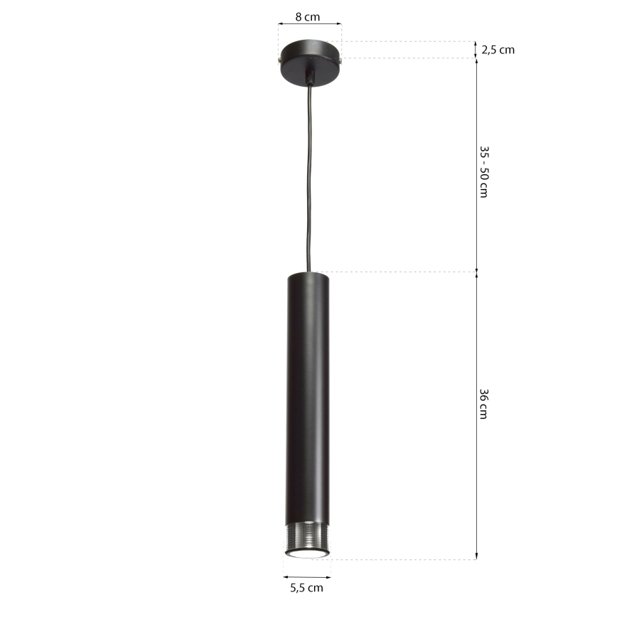 Підвісна люстра DANI 1xGU10/8W/230V