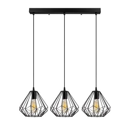 Підвісна люстра DIAMOND 3xE27/100W/230V