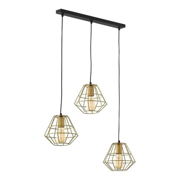 Підвісна люстра DIAMOND 3xE27/60W/230V