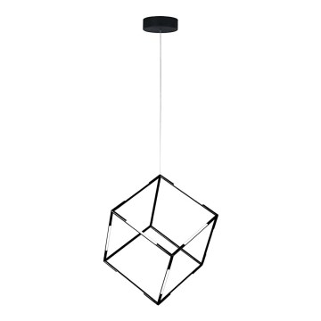 Підвісна люстра DICE LED/48W/230V чорний