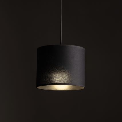 Підвісна люстра до 1-фазної трекової системи TRACER 1xE27/15W/230V діаметр 20 см чорний