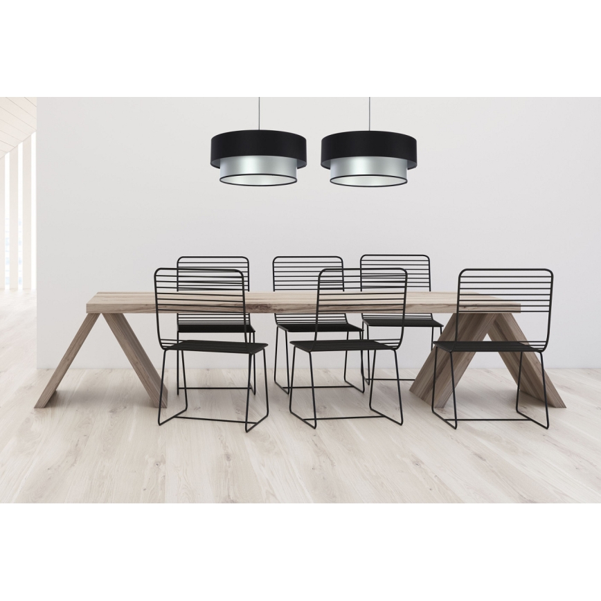 Підвісна люстра DUO 1xE27/60W/230V