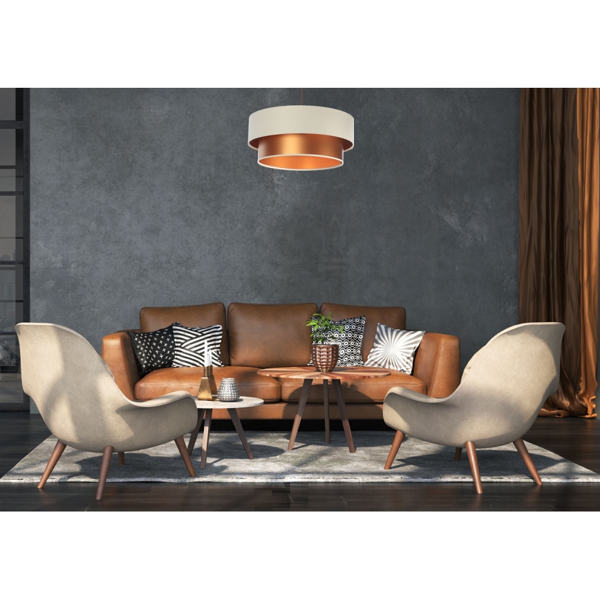 Підвісна люстра DUO 1xE27/60W/230V