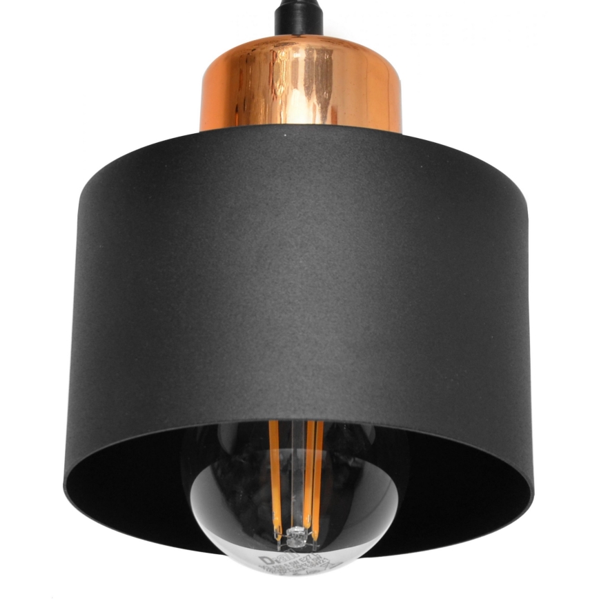 Підвісна люстра EDISON 3xE27/15W/230V