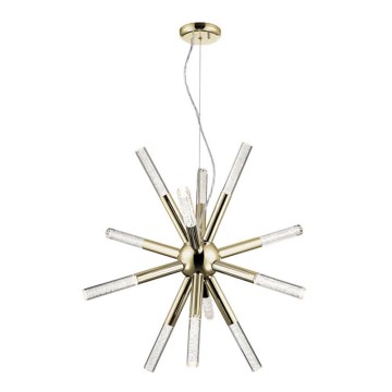 Підвісна люстра EIRENE 12xLED/5W/230V золотий