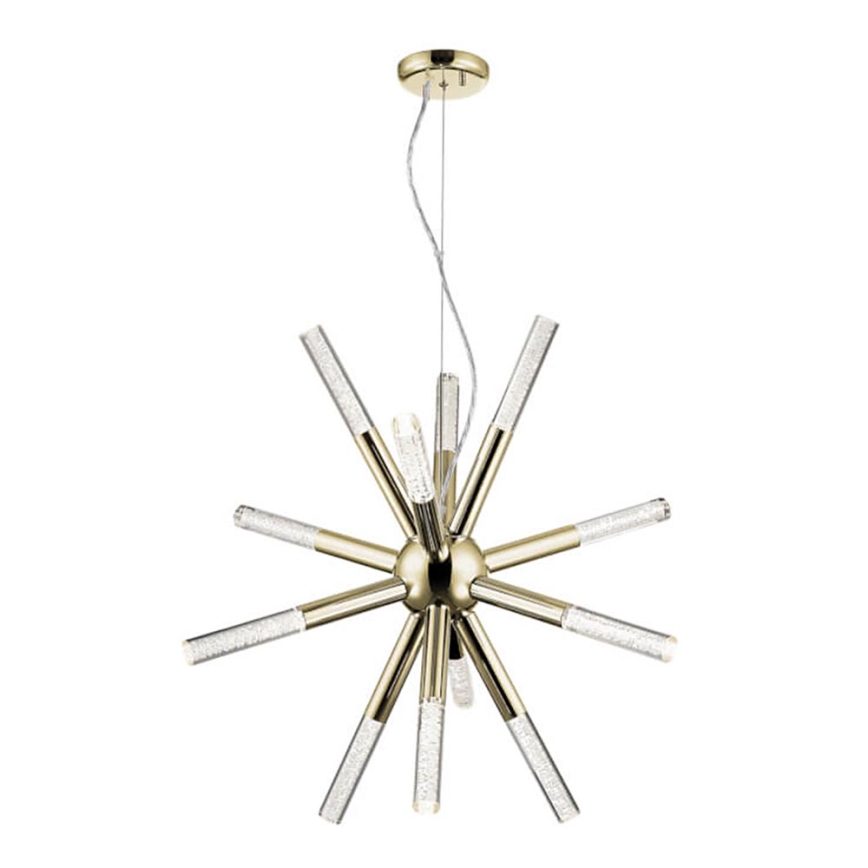 Підвісна люстра EIRENE 12xLED/5W/230V золотий