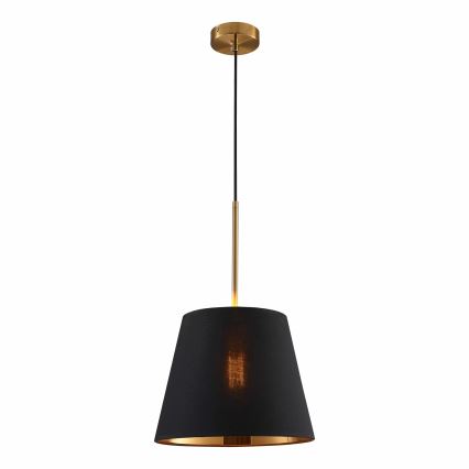 Підвісна люстра ELENA 1xE27/20W/230V чорний