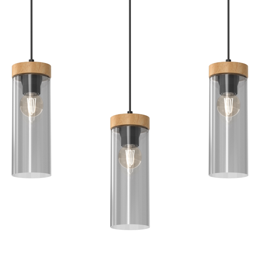 Підвісна люстра ELICA 3xE27/60W/230V