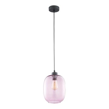 Підвісна люстра ELIO 1xE27/60W/230V рожевий