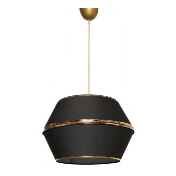 Підвісна люстра ESCAPE 1xE27/60W/230V чорний