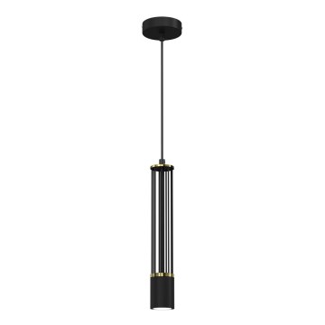 Підвісна люстра ESTILO 1xGU10/40W/230V чорний
