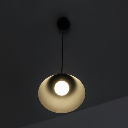 Підвісна люстра ETNA II на тросі, 1xE27/15W/230V, діаметр 18,5 см, чорна