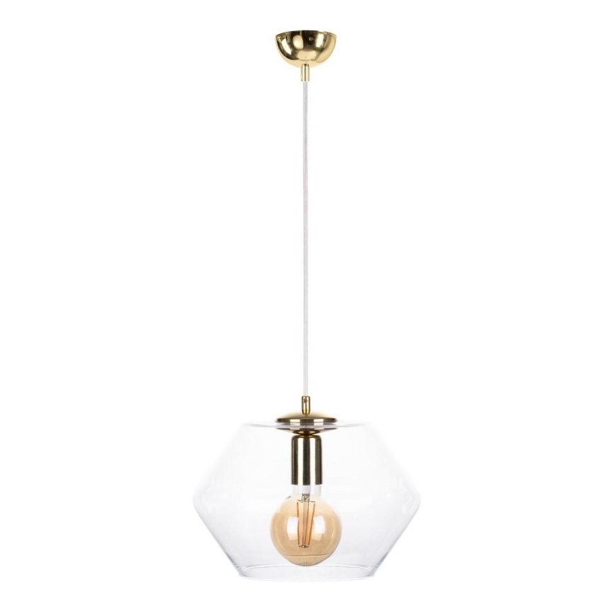 Підвісна люстра EVEL 1xE27/60W/230V золотий