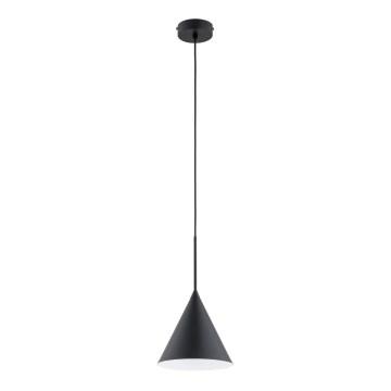 Підвісна люстра FABO 1xE27/15W/230V чорний