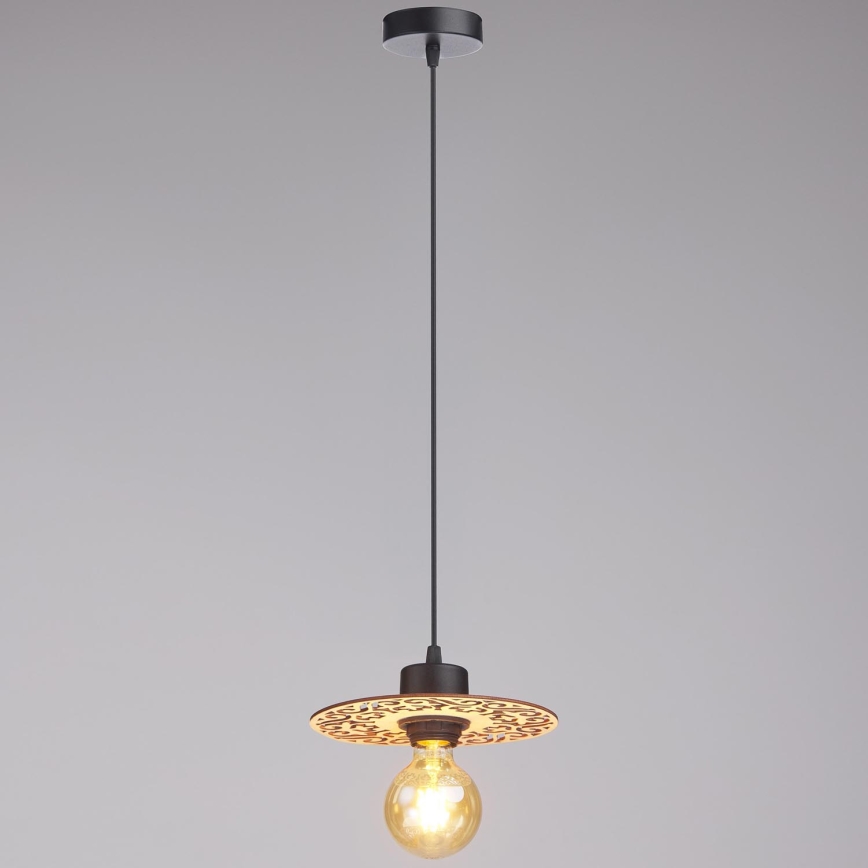 Підвісна люстра FALCO 1xE27/60W/230V діаметр 20 cm бежевий