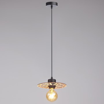 Підвісна люстра FALCO 1xE27/60W/230V діаметр 20 см бежевий