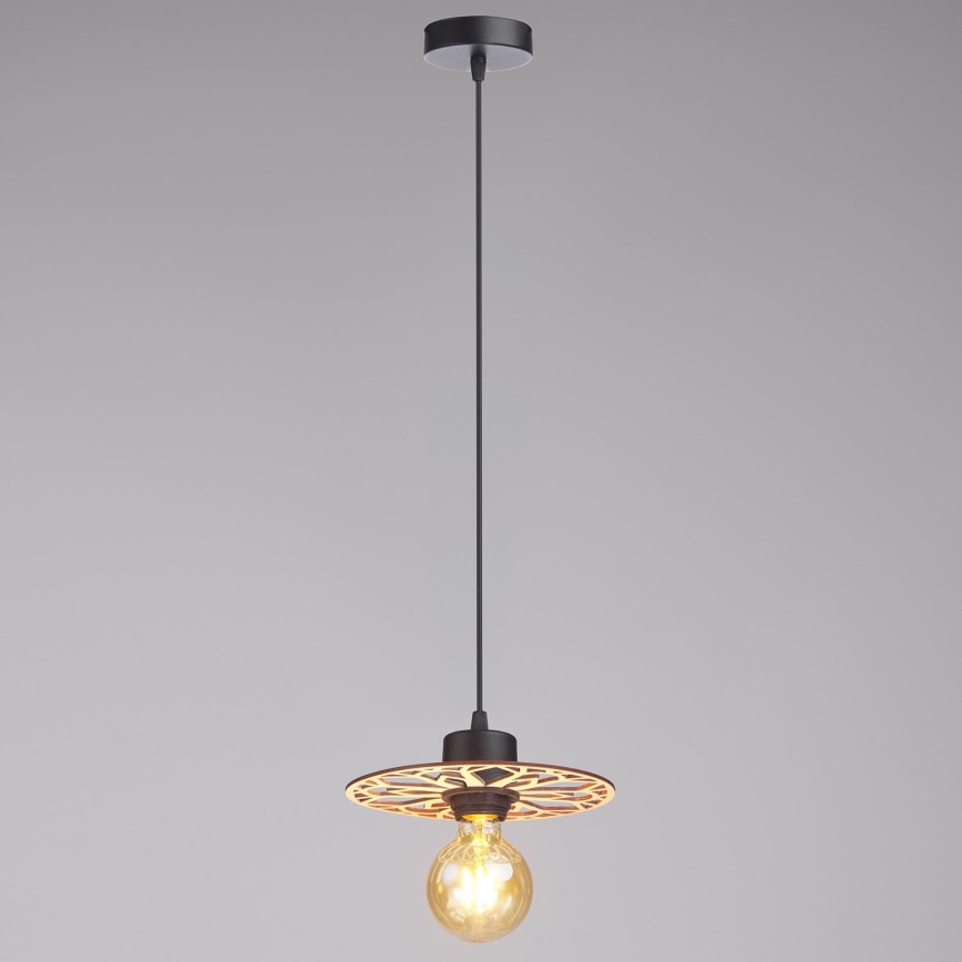 Підвісна люстра FALCO 1xE27/60W/230V діаметр 20 см бежевий