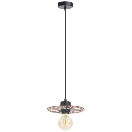 Підвісна люстра FALCO 1xE27/60W/230V діаметр 20 см бежевий