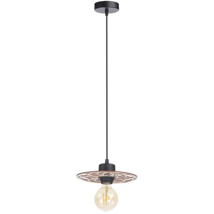 Підвісна люстра FALCO 1xE27/60W/230V діаметр 20 см бежевий