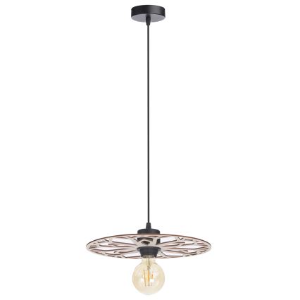 Підвісна люстра FALCO 1xE27/60W/230V діаметр 30 см бежевий