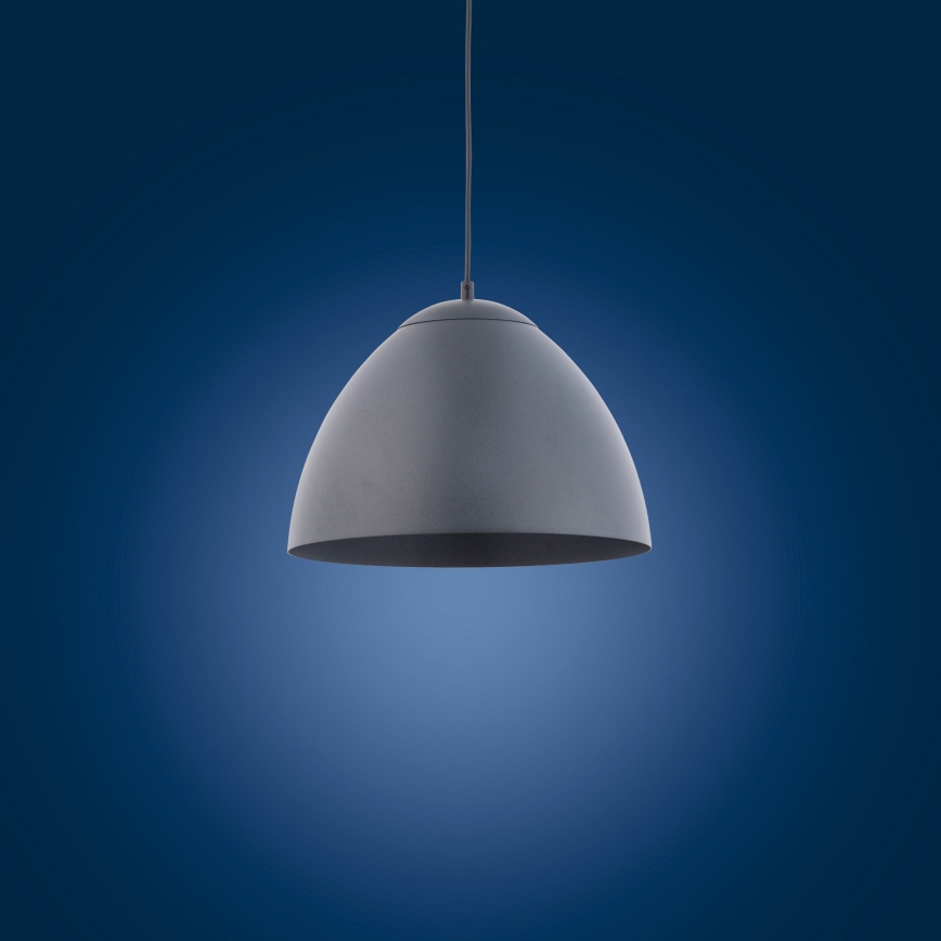 Підвісна люстра FARO 1xE27/60W/230V сірий