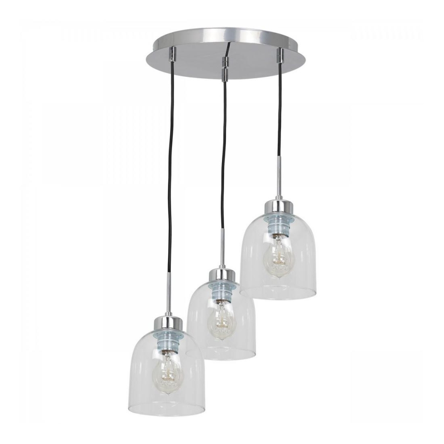 Підвісна люстра FILL 3xE27/60W/230V кругла форма
