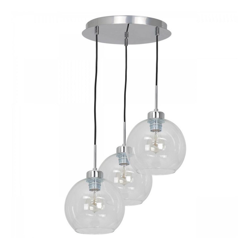 Підвісна люстра FILL 3xE27/60W/230V кругла форма