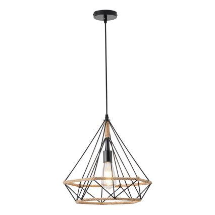 Підвісна люстра FLARE 1xE27/15W/230V діаметр 38 см бежевий