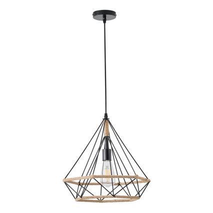 Підвісна люстра FLARE 1xE27/15W/230V діаметр 38 см бежевий