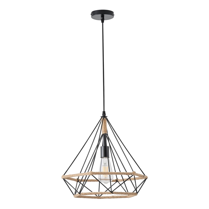 Підвісна люстра FLARE 1xE27/15W/230V діаметр 38 см бежевий