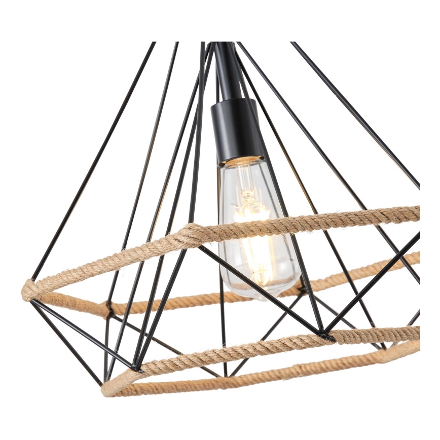 Підвісна люстра FLARE 1xE27/15W/230V діаметр 38 см бежевий