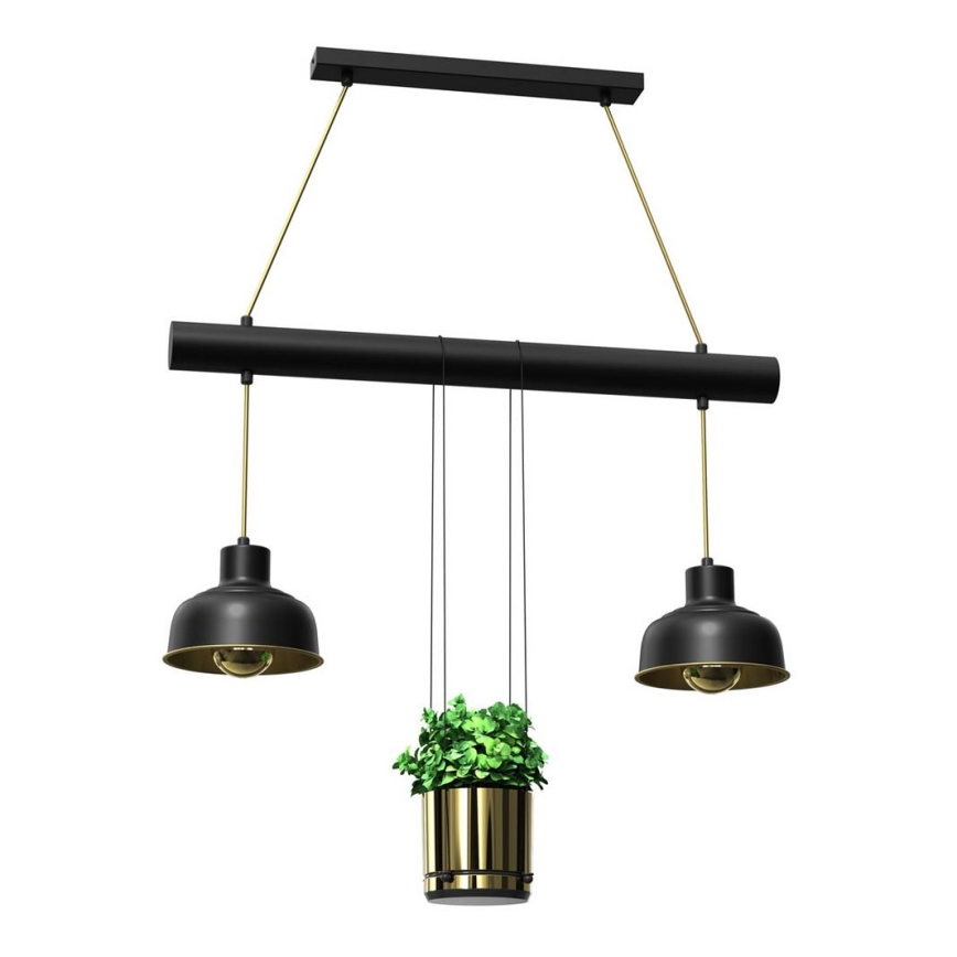 Підвісна люстра FLORA 2xE27/60W/230V