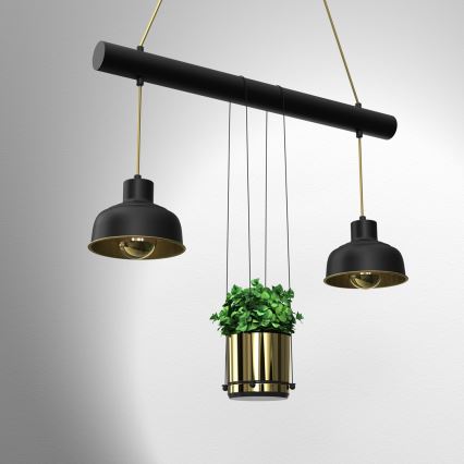 Підвісна люстра FLORA 2xE27/60W/230V