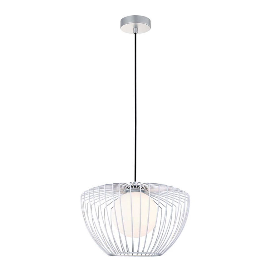 Підвісна люстра FORMAL 1xG9/4W/230V срібний
