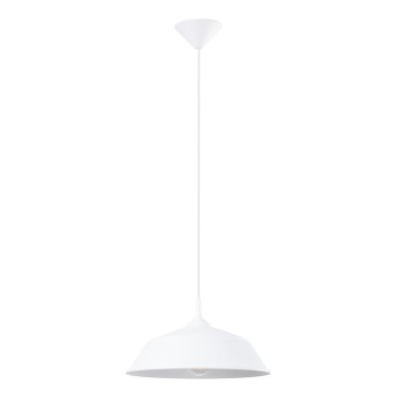 Підвісна люстра FRIKA 1xE27/15W/230V діаметр 34 см білий