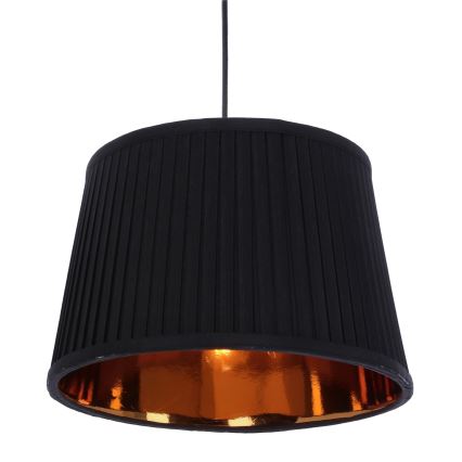 Підвісна люстра GILLO 2xE27/40W/230V чорний