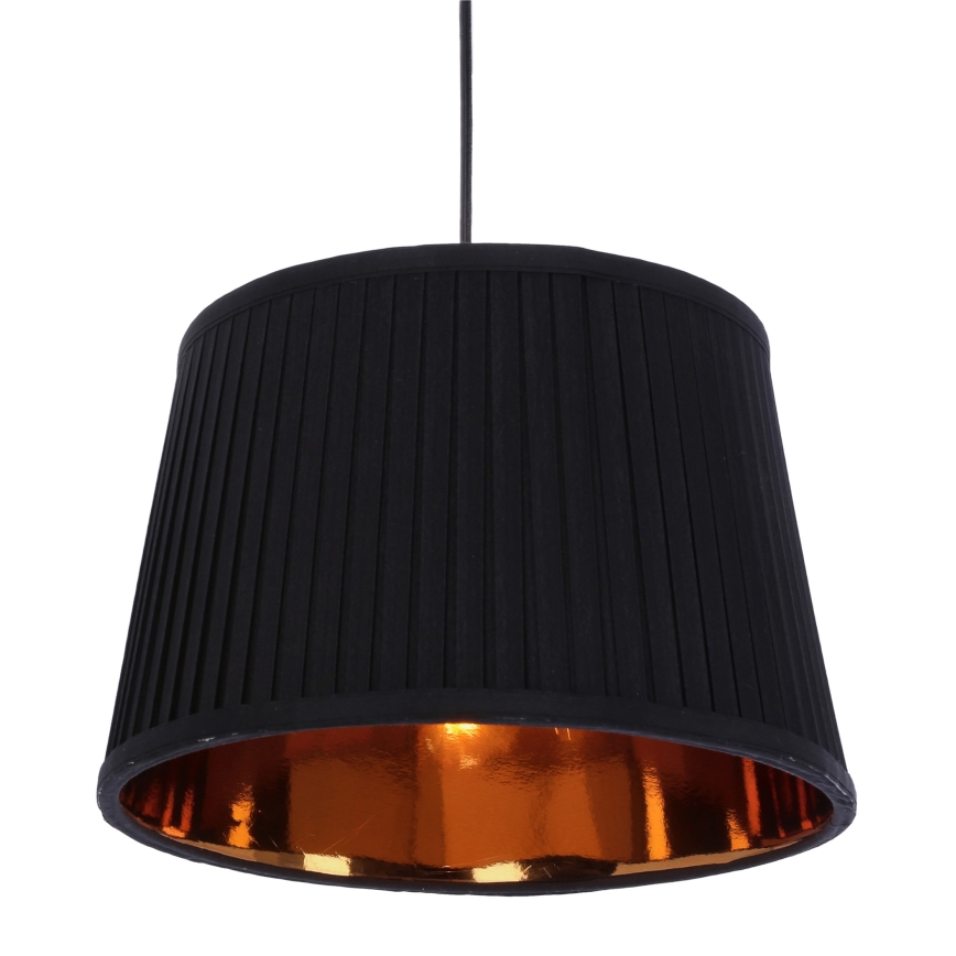 Підвісна люстра GILLO 2xE27/40W/230V чорний