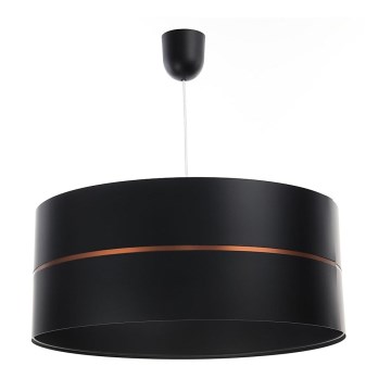 Підвісна люстра GLAM HOME 1xE27/60W/230V з діаметром 40 см чорний