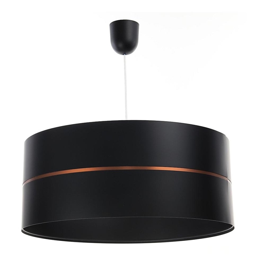 Підвісна люстра GLAM HOME 1xE27/60W/230V з діаметром 40 см чорний