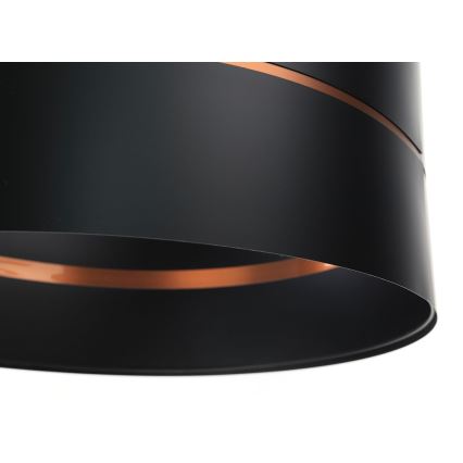 Підвісна люстра GLAM HOME 1xE27/60W/230V з діаметром 40 см чорний