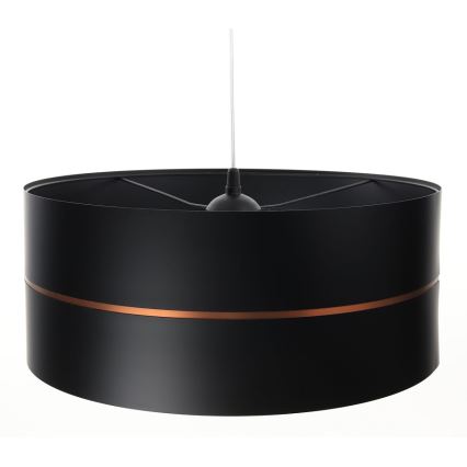 Підвісна люстра GLAM HOME 1xE27/60W/230V з діаметром 40 см чорний
