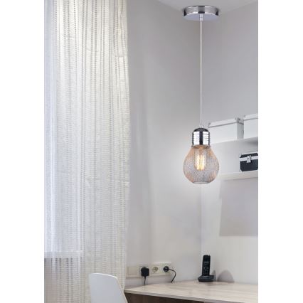 Підвісна люстра GLIVA 1xE27/60W/230V