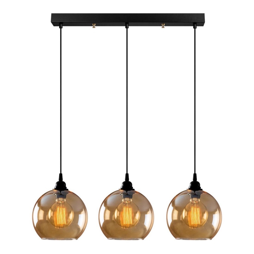 Підвісна люстра GOLD 3xE27/40W/230V