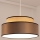 Підвісна люстра GRACE 1xE27/60W/230V діаметр 40 см бежевий/коричневий